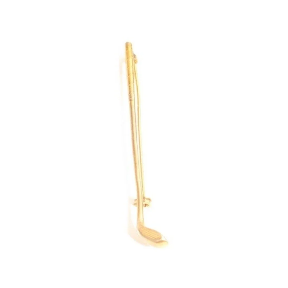 Vintage‎ Gold Plated Golf Club Pin